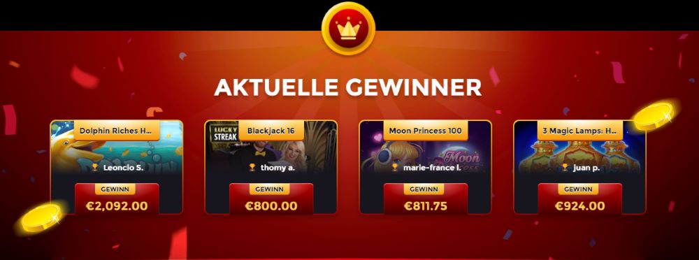 win Unique casino application